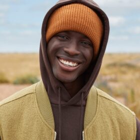 Classic engineered deep-cuffed beanie